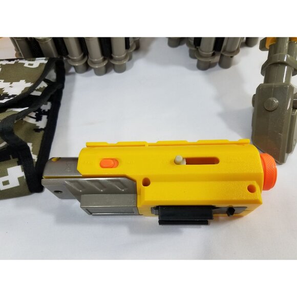 Nerf N-Strike Elite Ammo Box Tripod 2 ammo belts Target and Carry Case - Picture 5 of 10